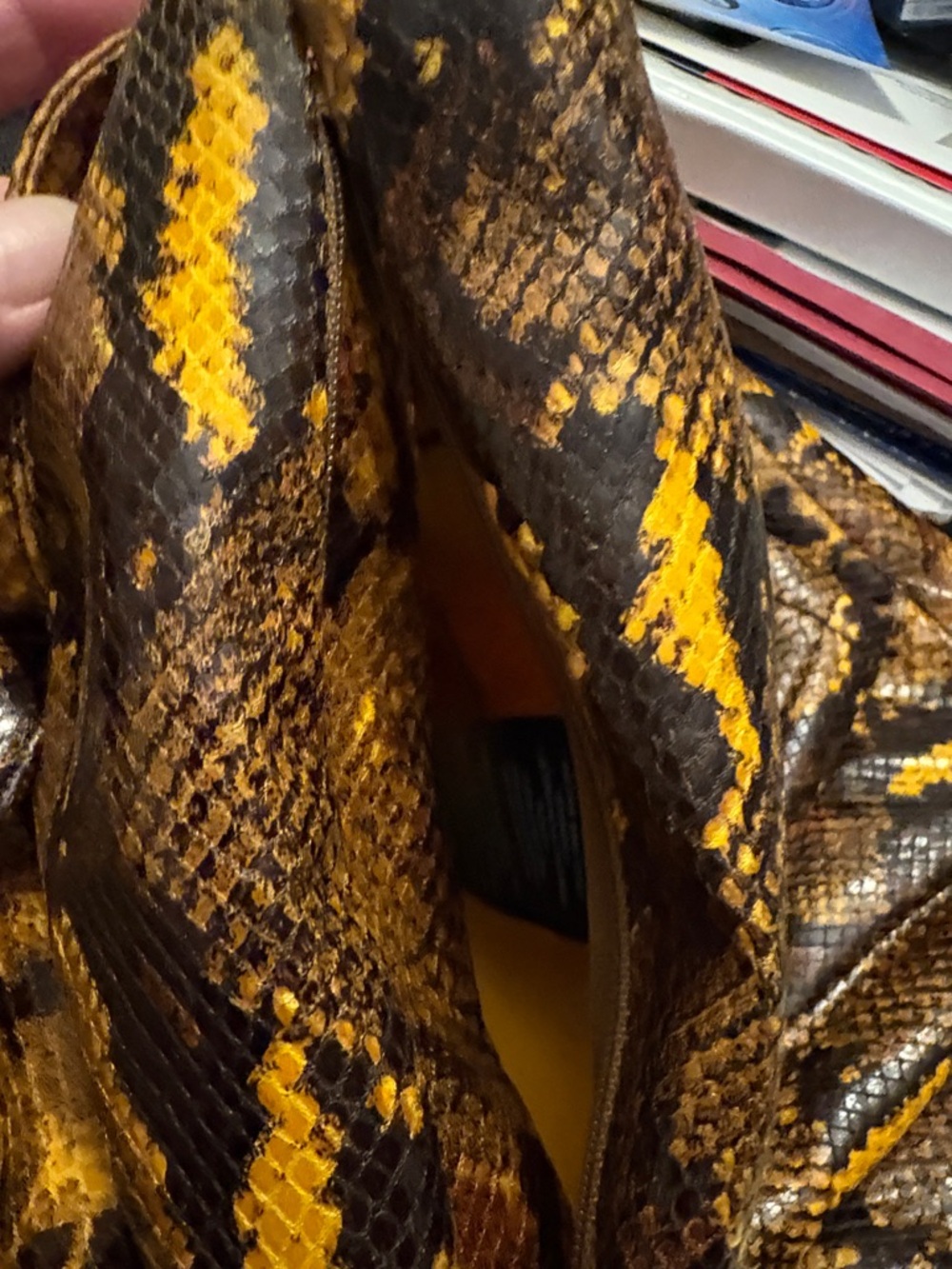 Urban Outfitters Snake-Print Flare Pants - Picture 11 of 16